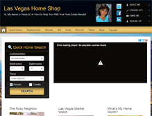 Tablet Screenshot of heidyshomeshoplv.com